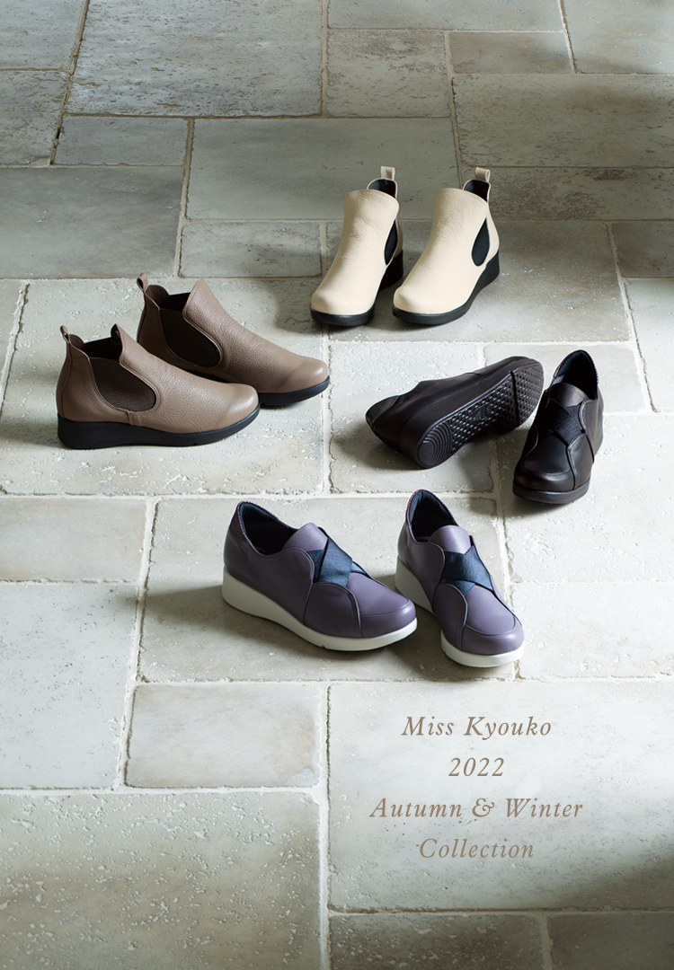 ミスキョウコ(miss kyouko)公式ホームページ｜外反母趾の母の為に作った靴